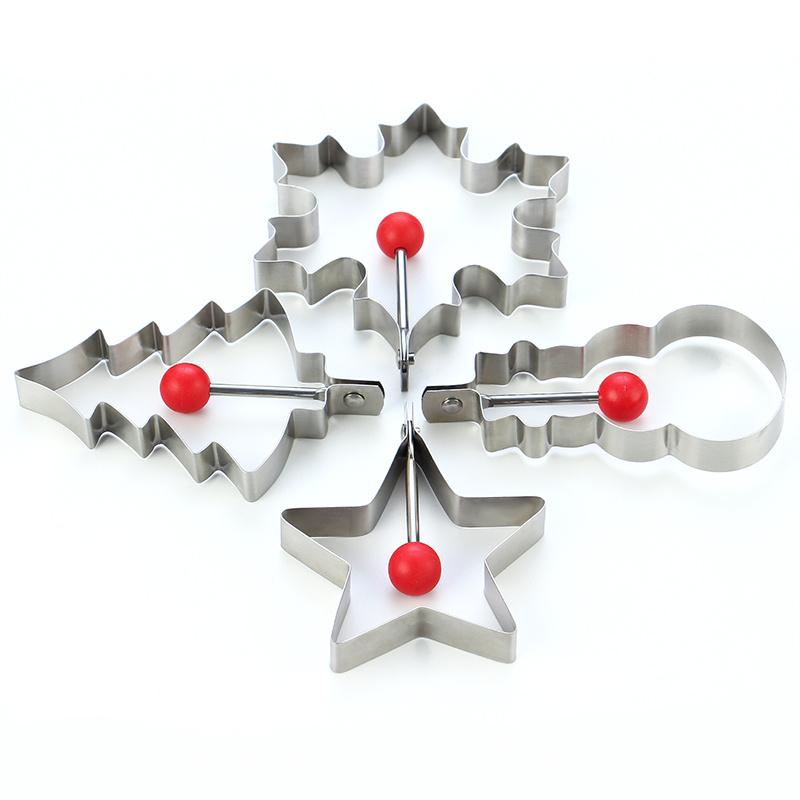 Stainless Steel christmas shaped Fried Egg Ring Stainless Steel christmas shaped Fried Egg Ring